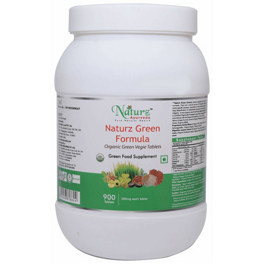 Naturz Ayurveda Naturz Green Formula Tablets | Swadesiicart