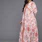 Ahalyaa Women's Traditional wear Kurta Set - Pink | Swadesiicart