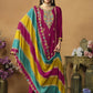 Chinnon Silk Pink Salwar Suit with Multicolor Dupatta - Emponline | Swadesiicart