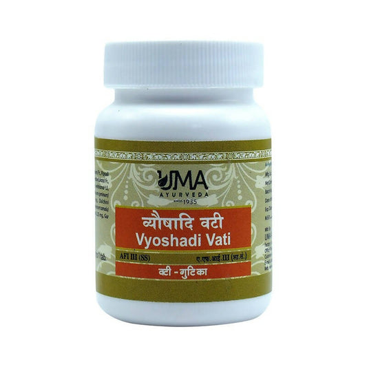 Uma Ayurveda Vyoshadi Vati Tablets - Uma Ayurveda