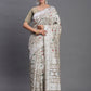 Shree Shyam Fashion Linen Cotton Beige Saree