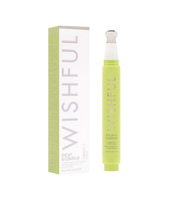 Wishful By Huda Beauty Eye Lift & Contour 1% Bakuchiol & Peptide Serum - Korean Skincare | Swadesiicart