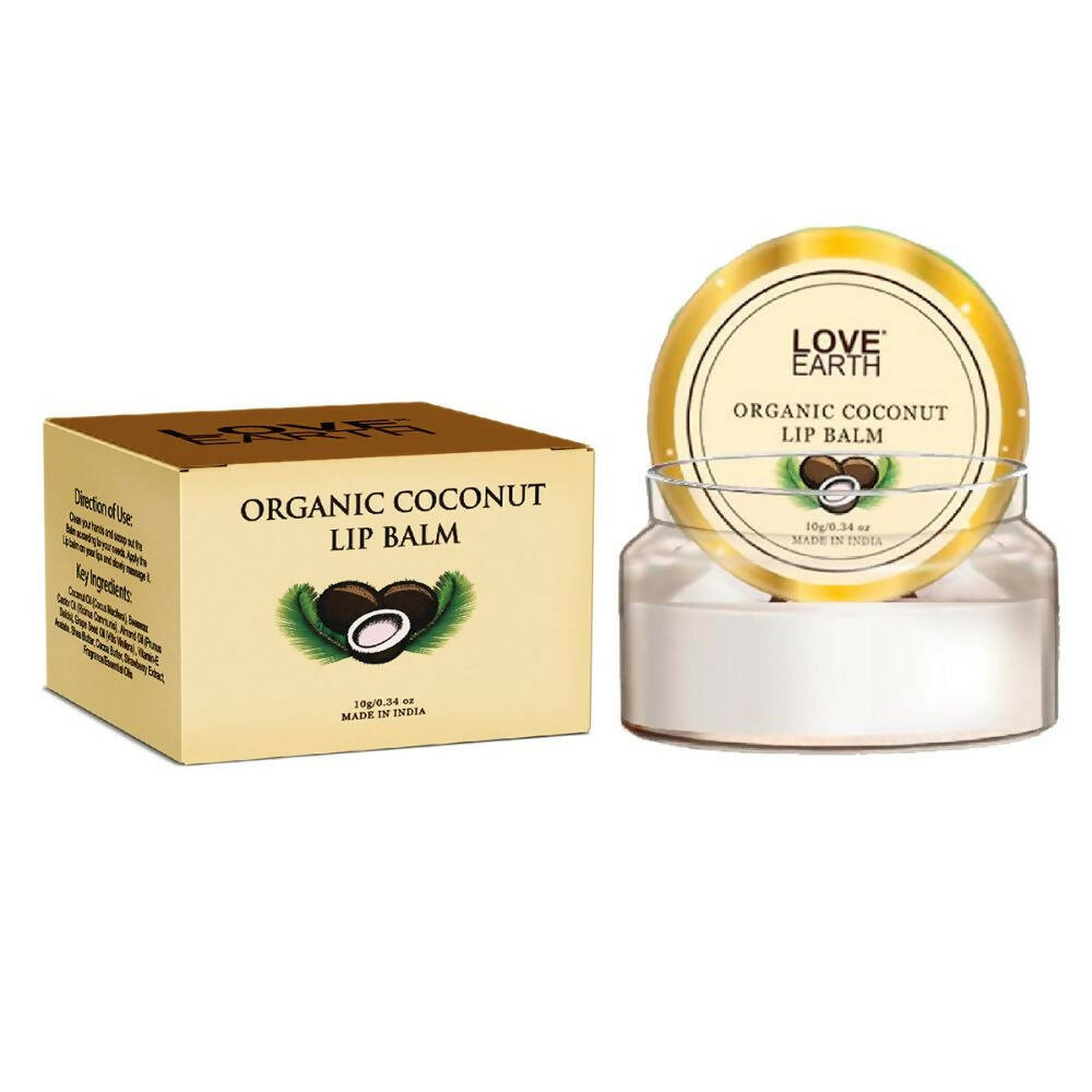 Love Earth Organic Coconut Lip Balm - Love Earth