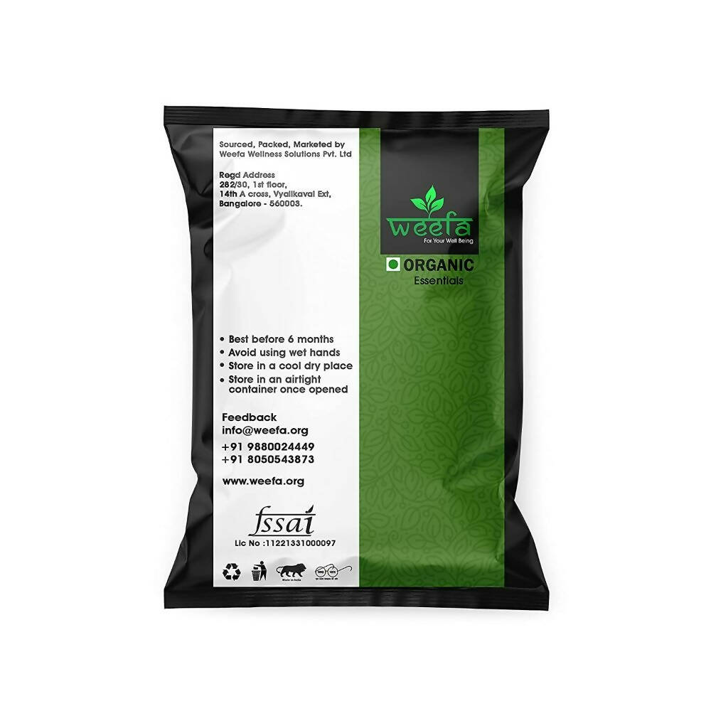 Weefa Organic Green Gram Whole - Swadesiicart