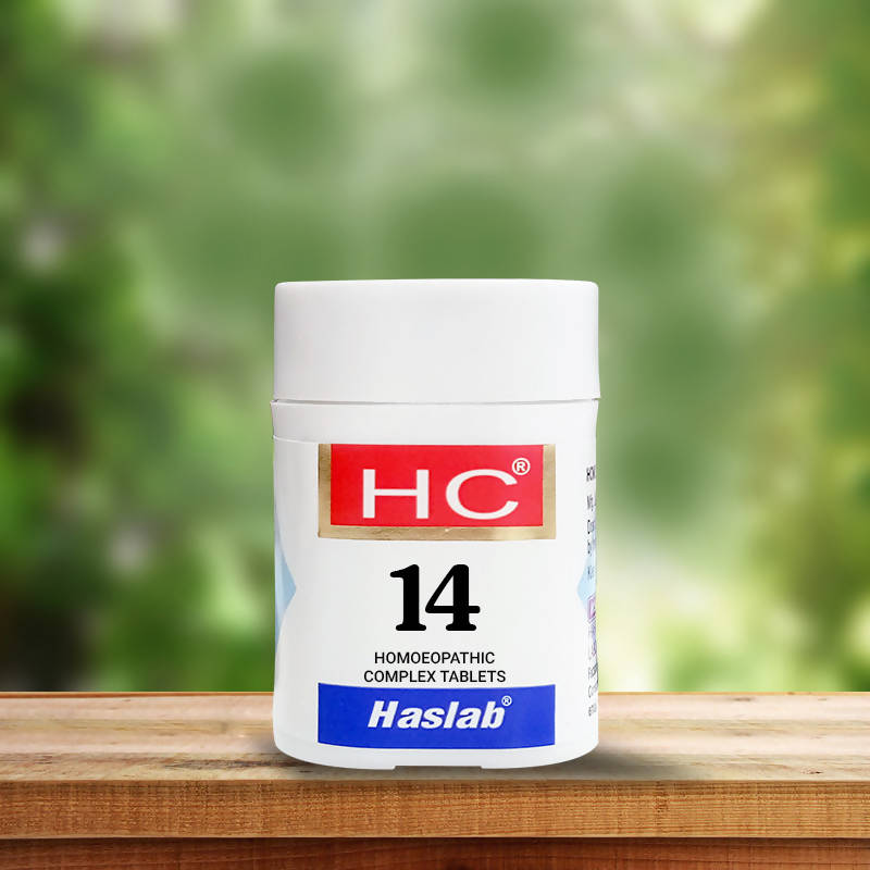 Haslab Homeopathy HC 14 Eupatorium Complex Tablet | Swadesiicart