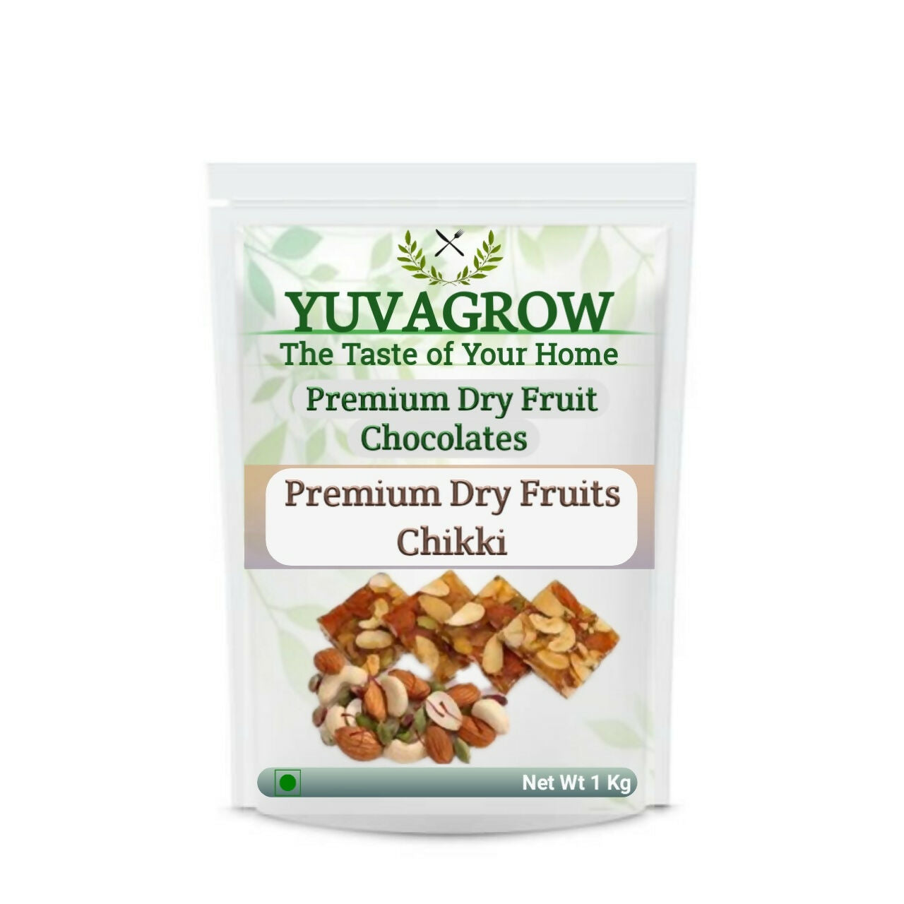 Yuvagrow Premium Dry Fruit Chikki - Swadesiicart