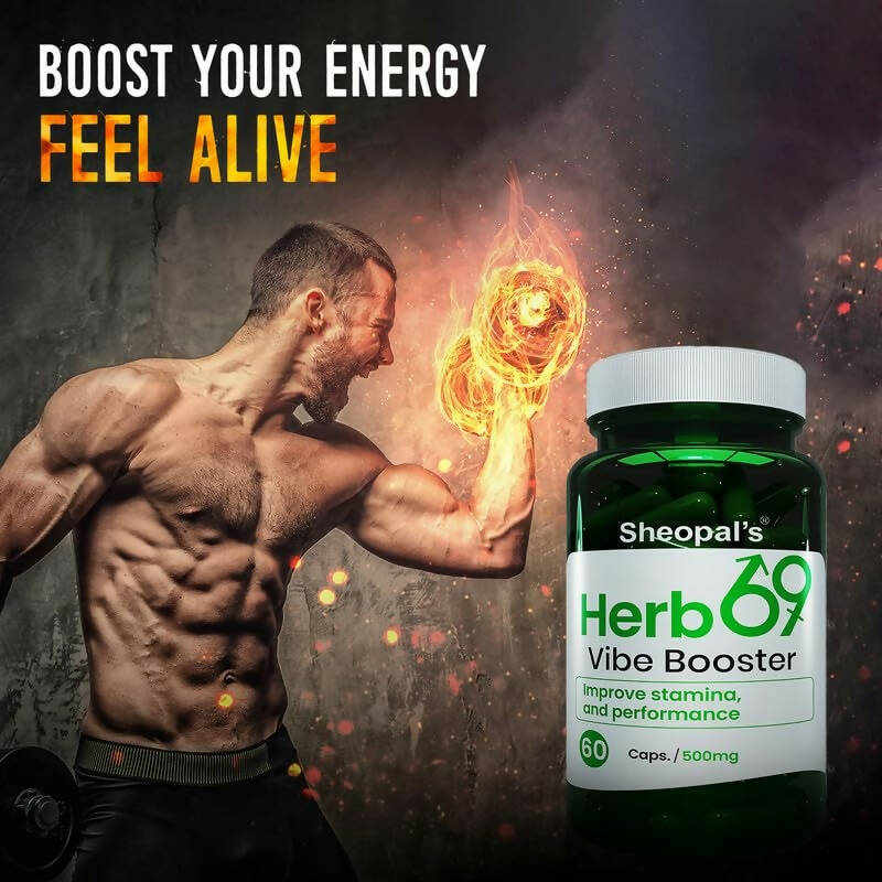 Sheopal's Herb 69 Vibe Booster Capsules - Swadesiicart