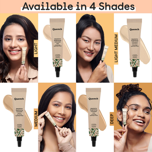 Quench Mesmerice Brightening Concealer - Light Medium | Swadesiicart
