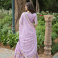 Lorenvalley Lavender Pure Viscose Jacquard with Golden Embroidered Sequins work Lehenga Choli | Swadesiicart