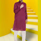Even Apparels Pure Cotton Maroon Kurta - Maroon | Swadesiicart