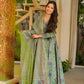 Aayaa Designer Cotton Silk Suit - Light Green