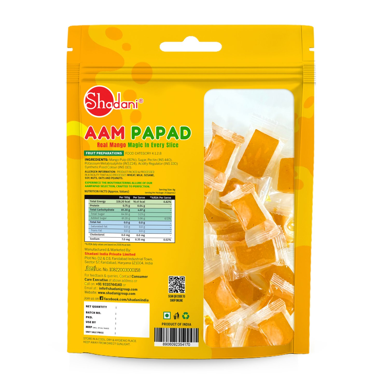 Shadani Aam Papad Pouch | Swadesiicart