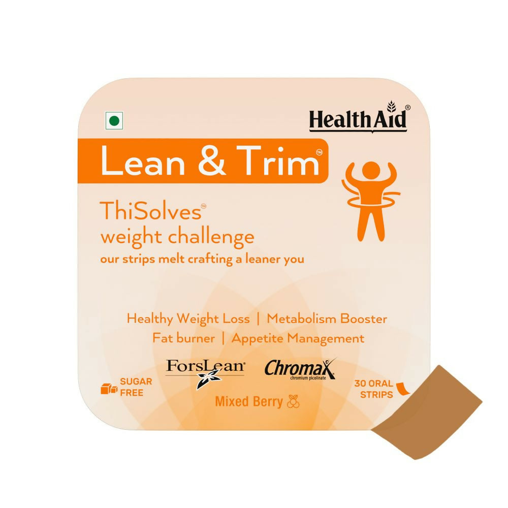 HealthAid Lean & Tirm ThiSolves Oral Strips - HealthAid