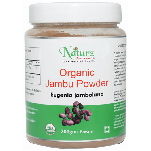 Naturz Ayurveda Organic Jambu Powder | Swadesiicart
