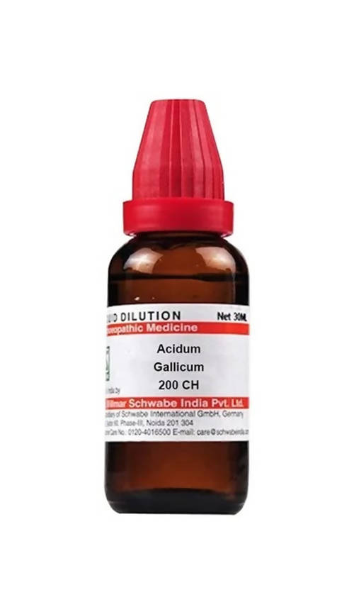 Dr. Willmar Schwabe India Acidum Gallicum Dilution | Swadesiicart