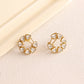 Moissanite Earrings - Ruby Raang | Swadesiicart