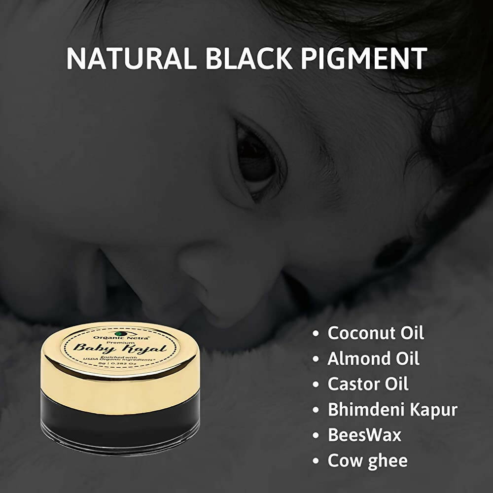Organic Netra Baby Kajal Water Resistant - Swadesiicart