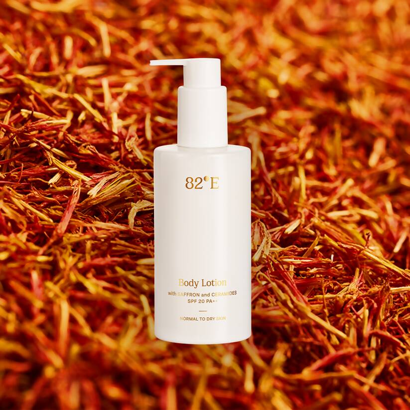 82°E By Deepika Padukone Body Lotion With Saffron and Ceramides | Swadesiicart