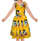 Asmaani Kids Party Wear Stylish Dresses, Perfect for Parties, Functions & Vacations - Mustard