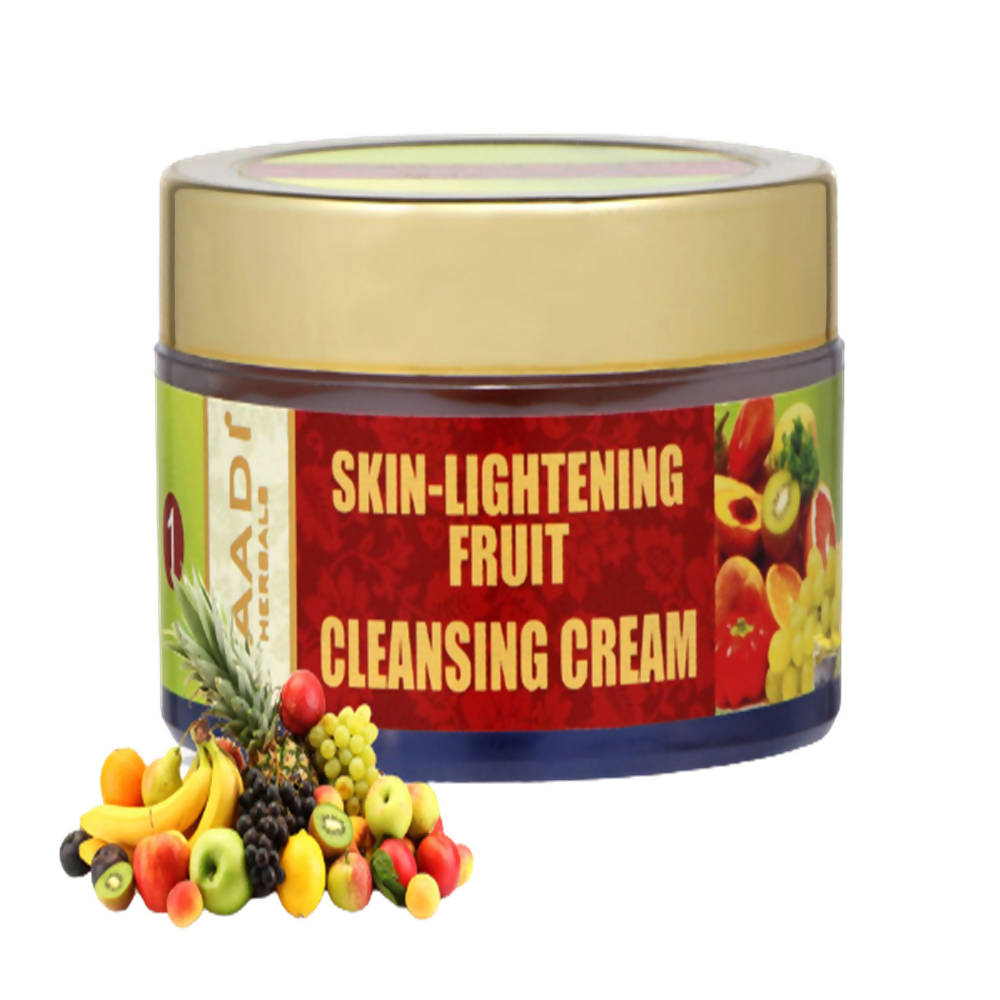 Vaadi Herbals Skin-Lightening Fruit Cleansing Cream - Limited Time Offer - Swadesiicart