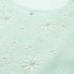 Ahalyaa Women Sea Green Floral Printed Georgette Kurta | Swadesiicart
