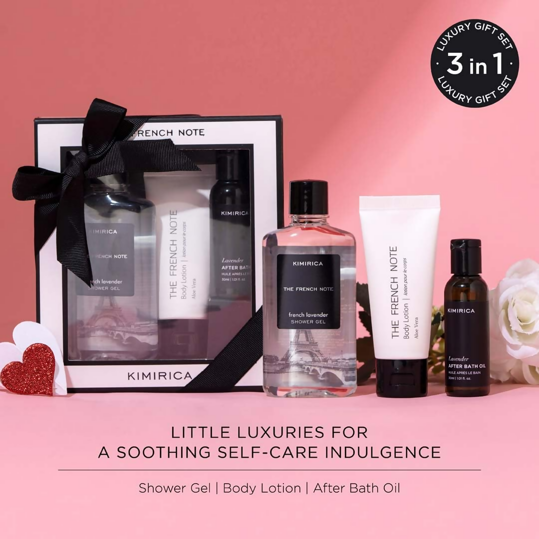 Kimirica Gift Set luxury lavender - Swadesiicart