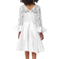 Asmaani Kids Party Wear Stylish Dresses, Perfect for Parties, Functions & Vacations - White
