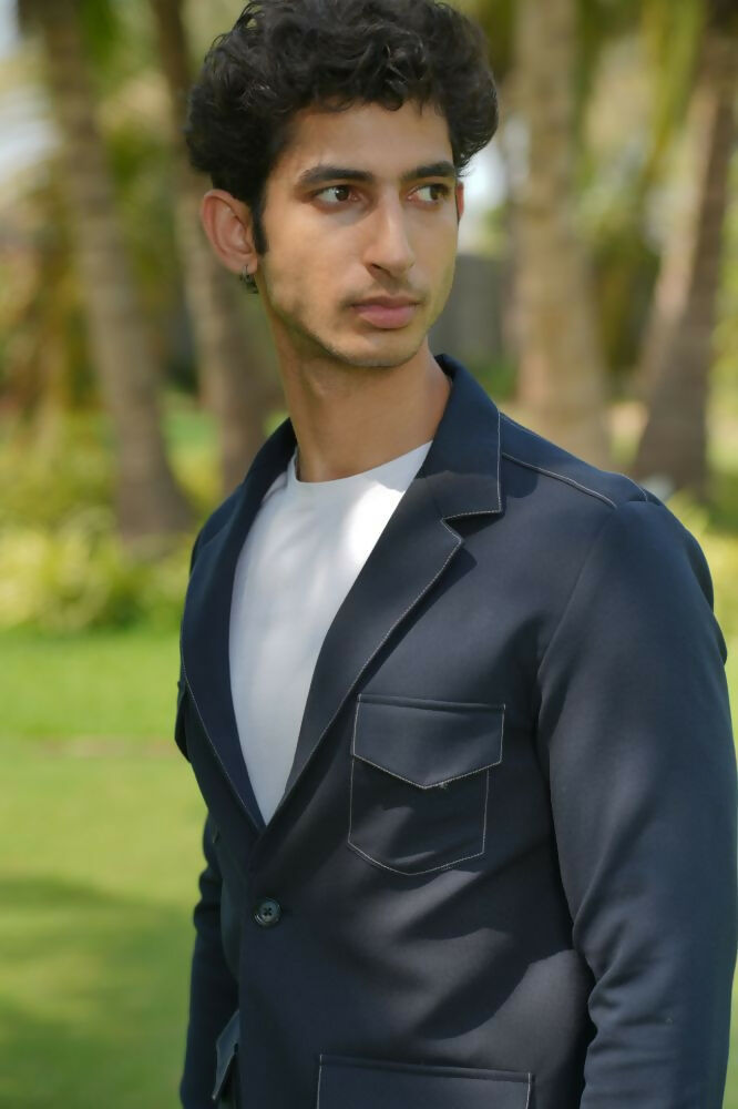 Dual-Tone Smart Utility Co-Ord Set by Hilo Design - Swadesiicart