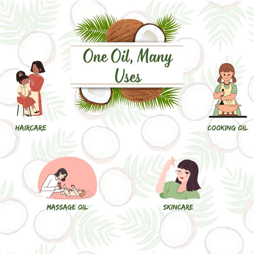 Earthen Story Certified Organic coconut oil - Swadesiicart