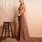 Brown Georgette Designer Printed Party Wear Saree - Cinderella
