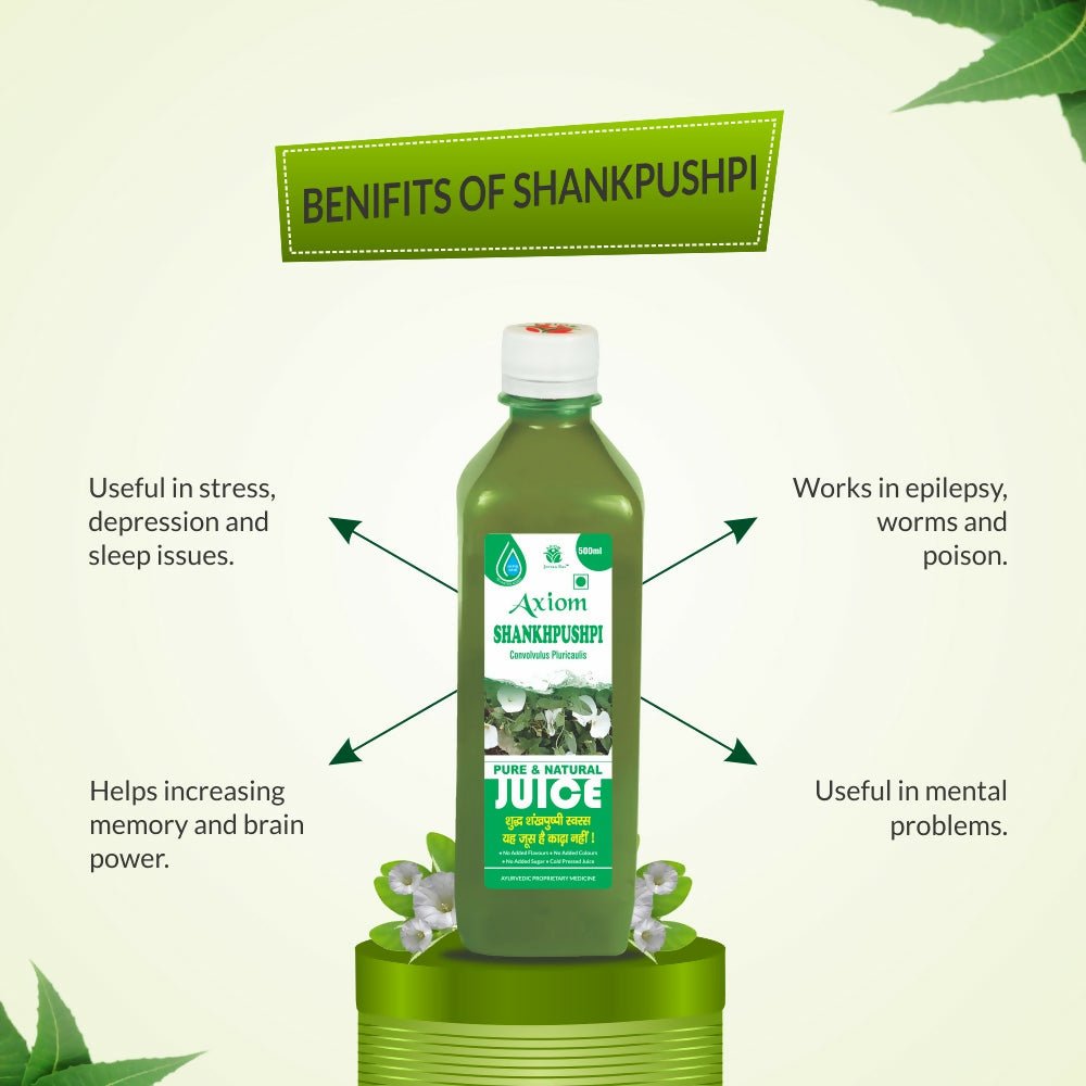 Axiom Shankhpushpi Juice - Swadesiicart