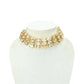 Mominos Fashion Johar Kamal Gold-Polished Finish Stone Choker For Women (Golden) | Swadesiicart
