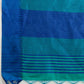 Vishnu Weaves Women's Firozi Raw Silk Thread Woven Saree with Blouse - Swadesiicart