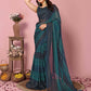 Attractive These Party Wear Ready To Wear Saree - Blue | Swadesiicart