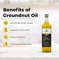 Anveshan Wood Pressed Groundnut Oil