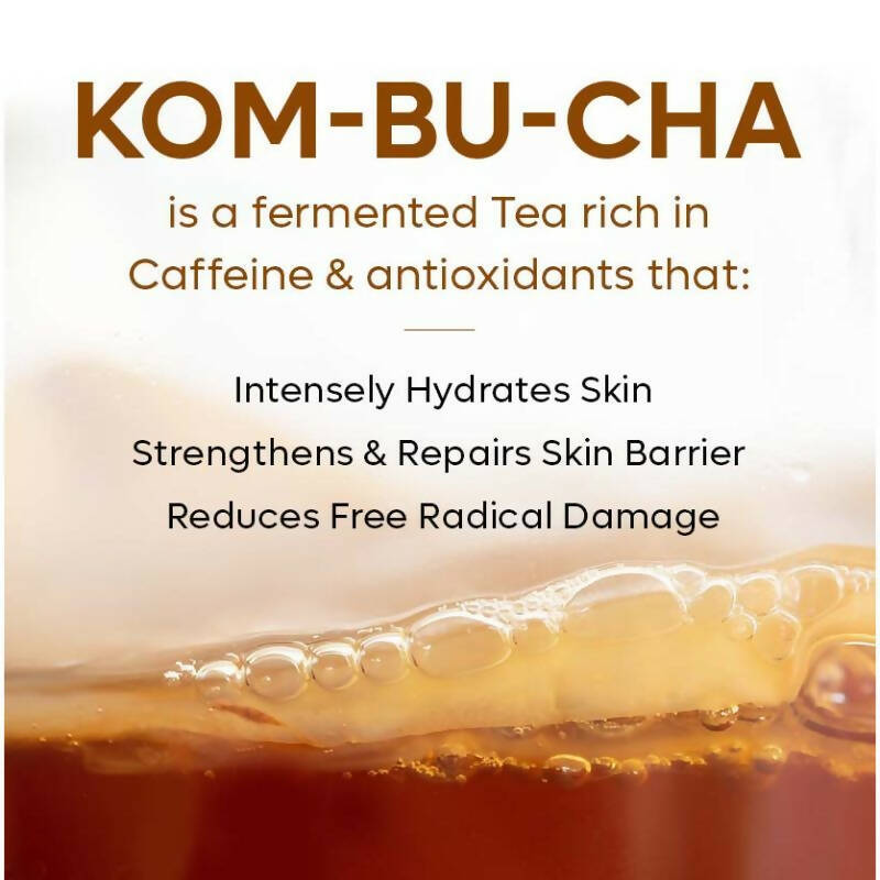 mCaffeine Kombucha Hydrating and Antioxidant-Rich Face Cleanser - Swadesiicart