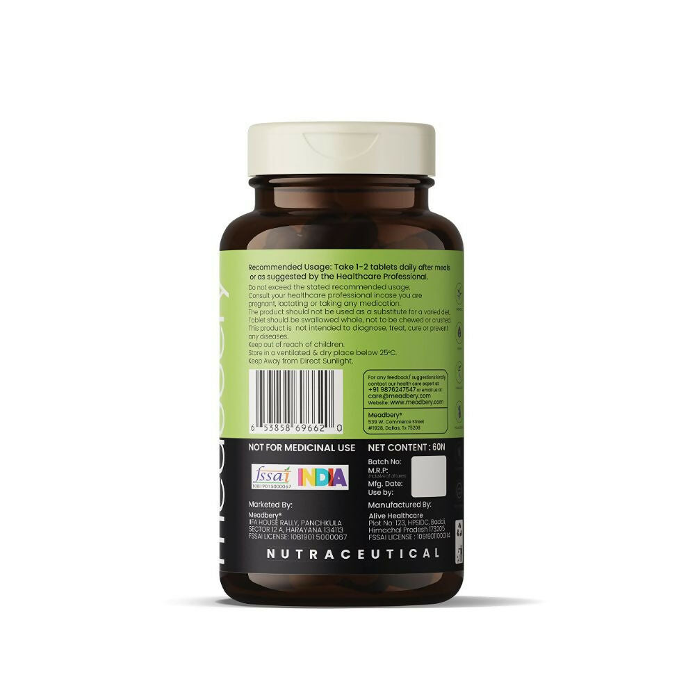 Meadbery Gas Relief Tablets | Swadesiicart