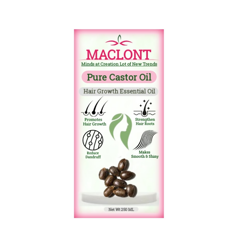 Maclont Pure Castor Oil | Swadesiicart