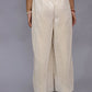 Lil Drama Glam Up Girls Beige Party Top and Pant Set | Swadesiicart