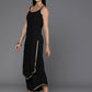 Ahalyaa Women's Traditional wear Kurta Set - Black | Swadesiicart