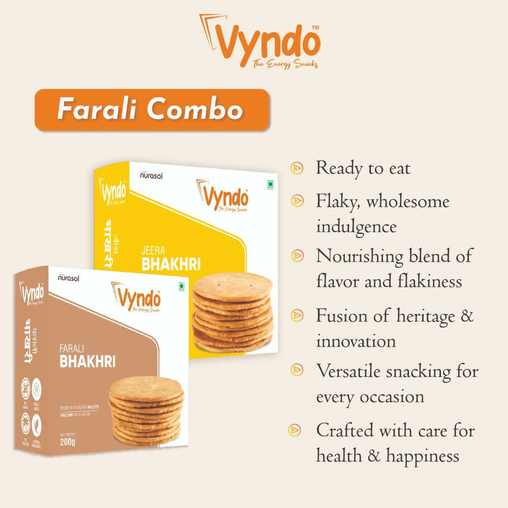 Vyndo Farali Bhakhri Combo - Swadesiicart