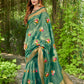 Vamsee Nikita Rama Cotton Saree - Swadesiicart