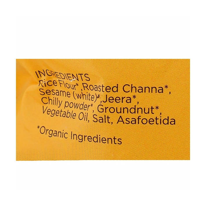 Pure & Sure Organic Kara Sev ingredients