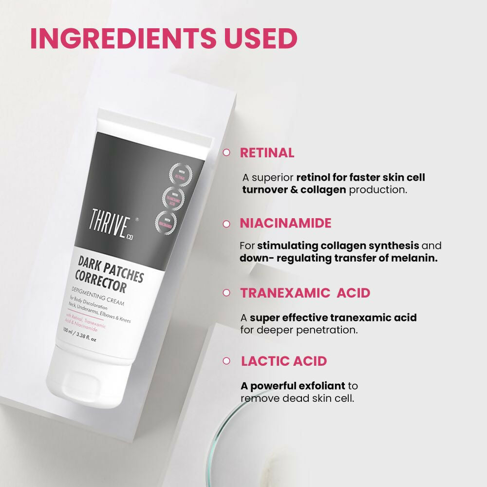 Thriveco Dark Patches Corrector Cream | Swadesiicart