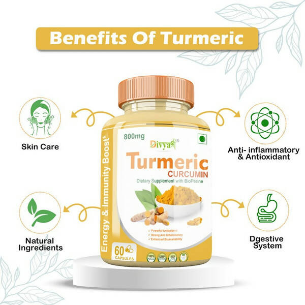 Divya Shree Turmeric Curcumin Capsules | Swadesiicart