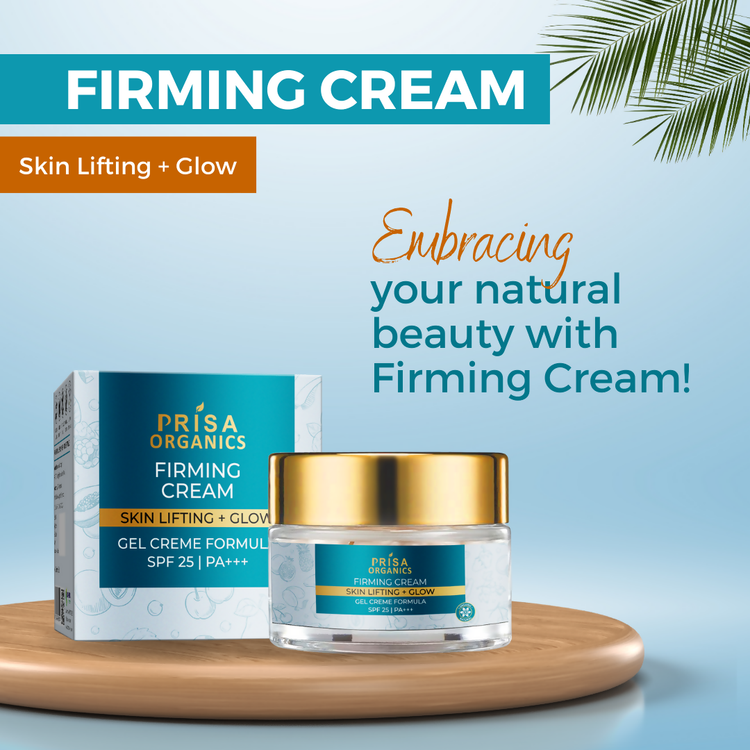 Prisa Organics Firming Cream - Swadesiicart