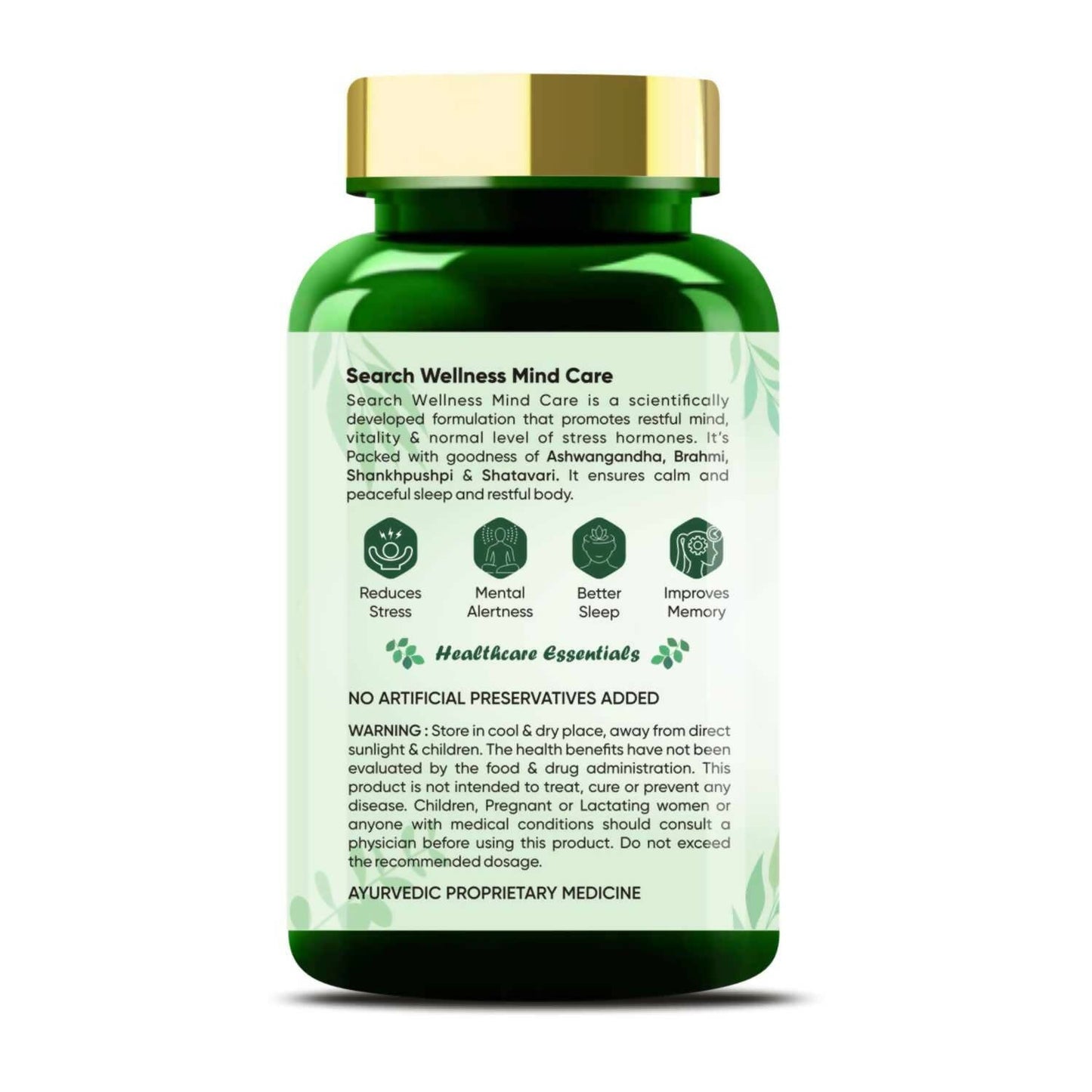 Search Wellness Mind Care Capsules - Swadesiicart
