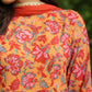 Janasya Mustard Georgette Floral Kurta,Bottom & Dupatta | Swadesiicart