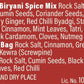 Uttam Spices Biryani Kit Restaurant like Taste - Swadesiicart