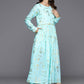 Ahalyaa Women's Traditional wear Dress - Blue | Swadesiicart
